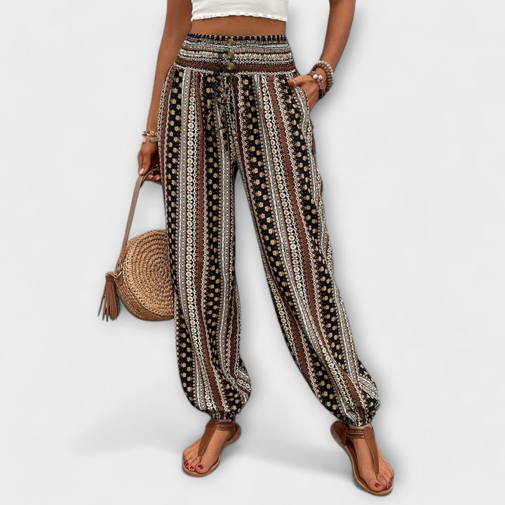 Wanda | Hose mit Ethnischem Muster