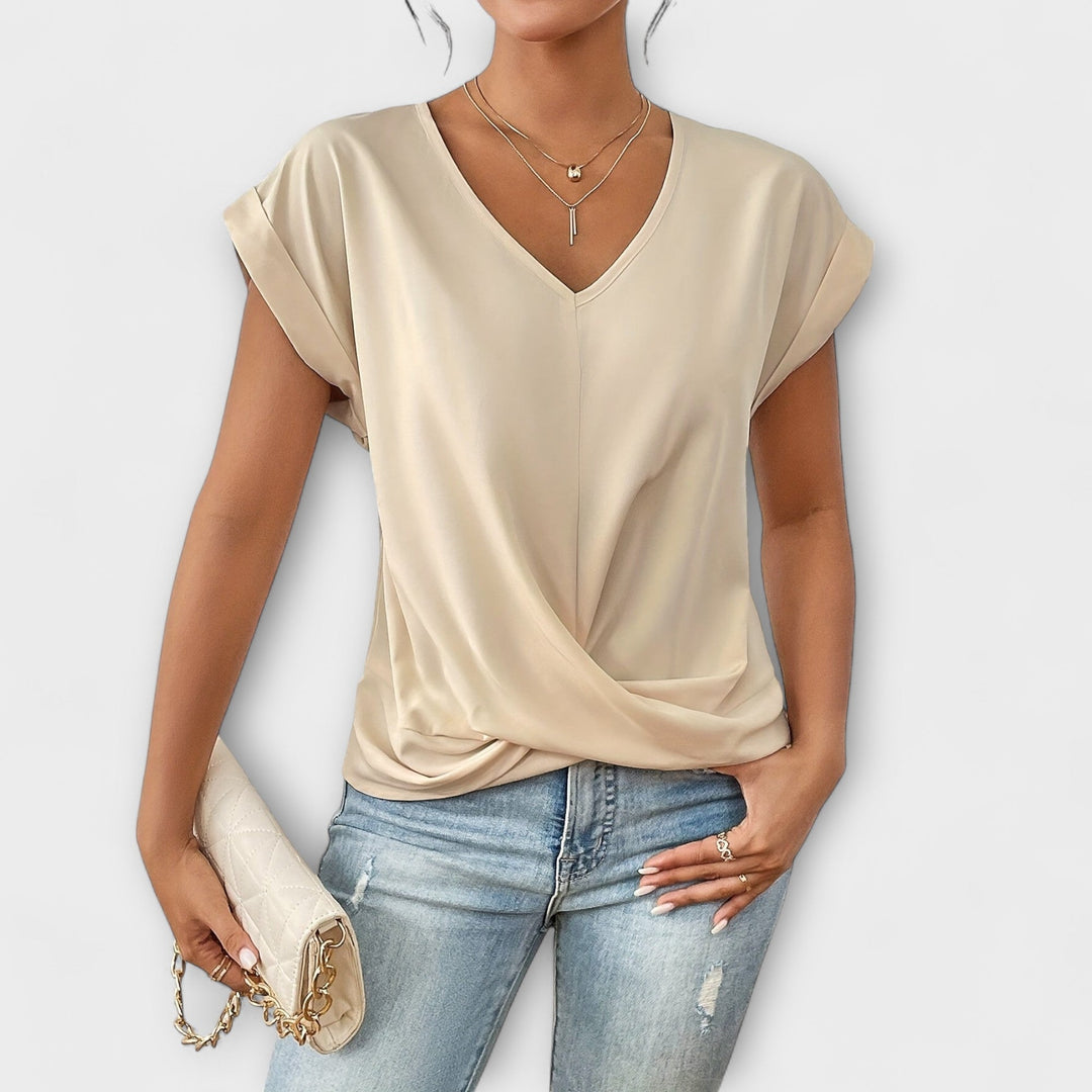 Truus | Elegantes Top mit V-Ausschnitt