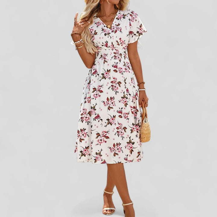 Sif | Bequeme Midi Sommerkleid