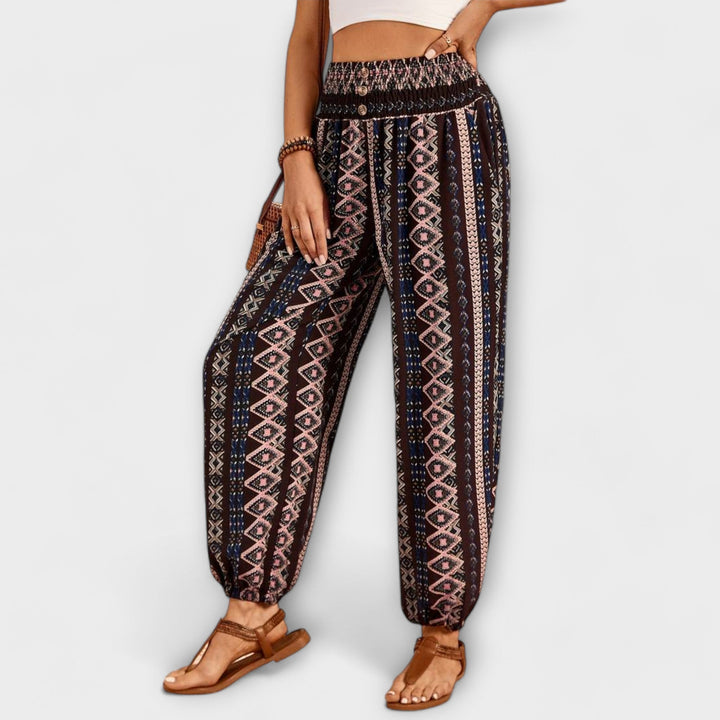 Wanda | Hose mit Ethnischem Muster
