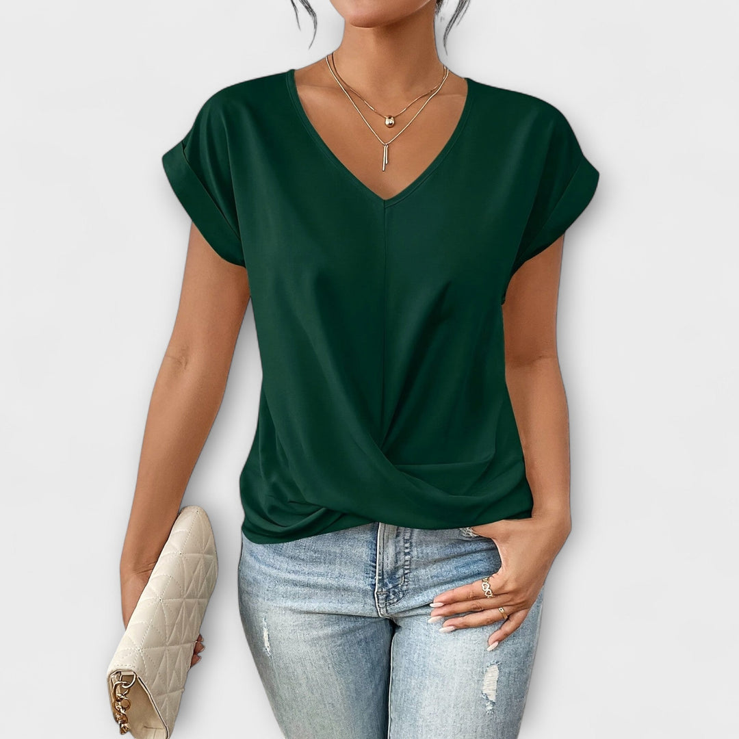 Truus | Elegantes Top mit V-Ausschnitt