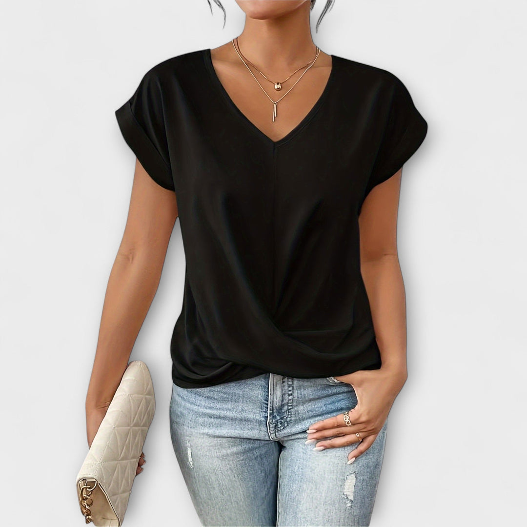 Truus | Elegantes Top mit V-Ausschnitt