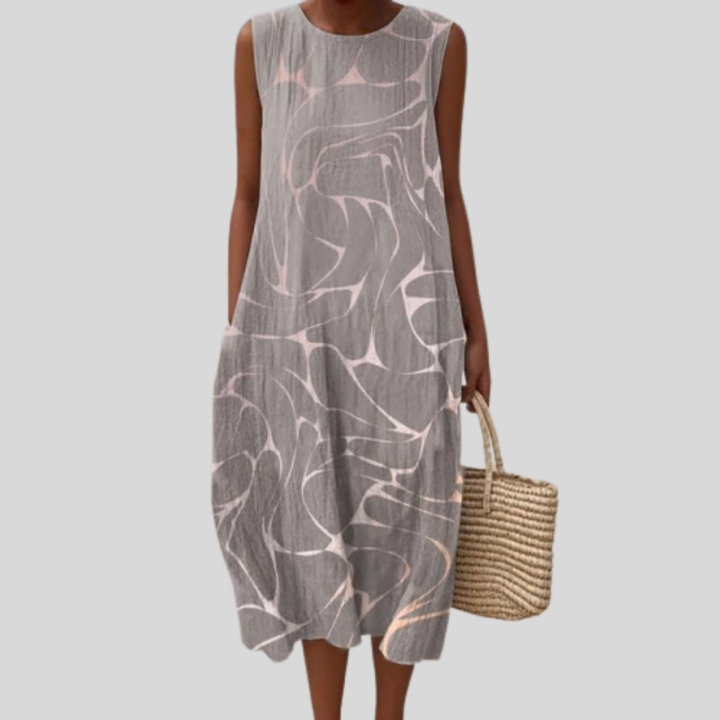 Nelly - Fließendes und komfortables Kleid