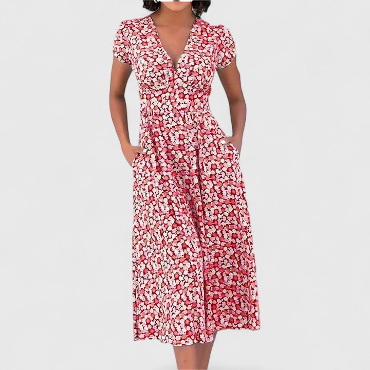 Eva | Bequemes Midi Kleid