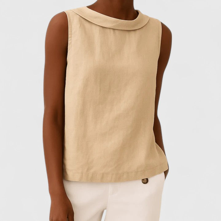 Lydia | Elegantes Top mit Kragen