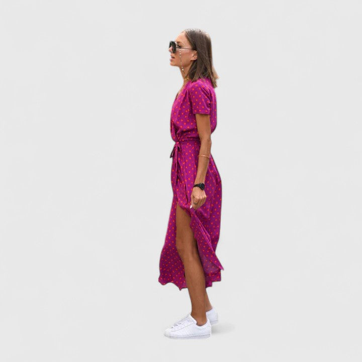 Linda | Elegantes Midi-Kleid