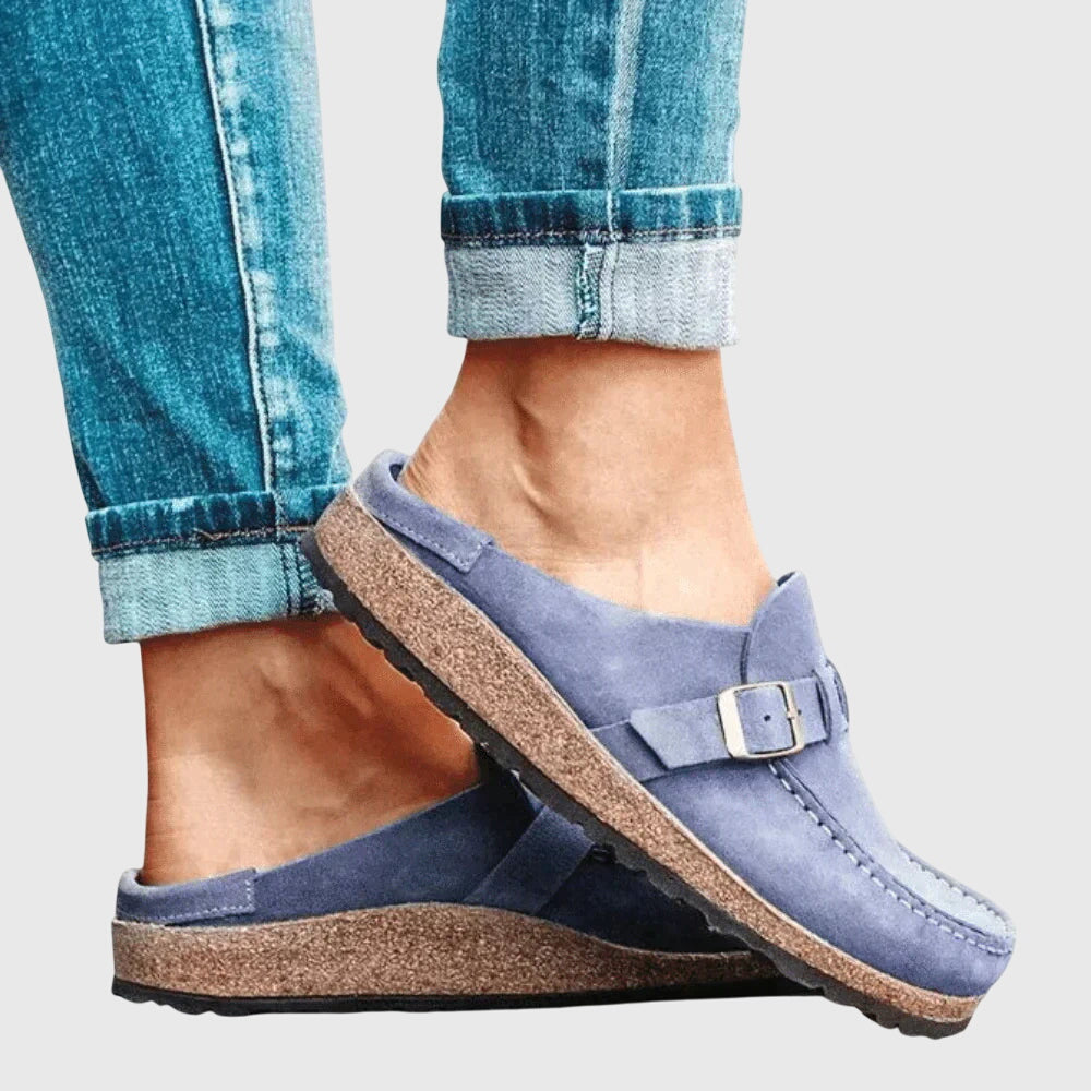Berdien | Elegante Orthopädische Holzschuhe