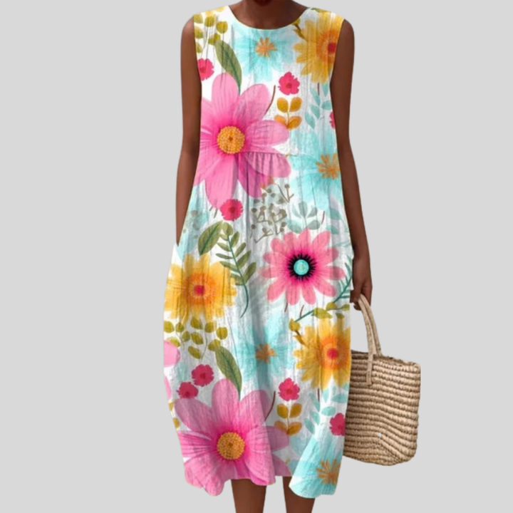 Pia - Fließendes und komfortables Kleid