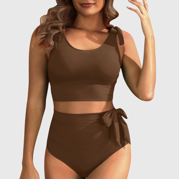 Aagje | Set aus Hochtailliertem Zweiteiligem Bikini