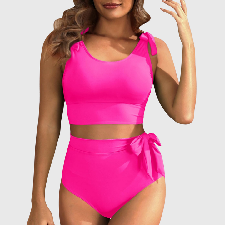 Aagje | Set aus Hochtailliertem Zweiteiligem Bikini