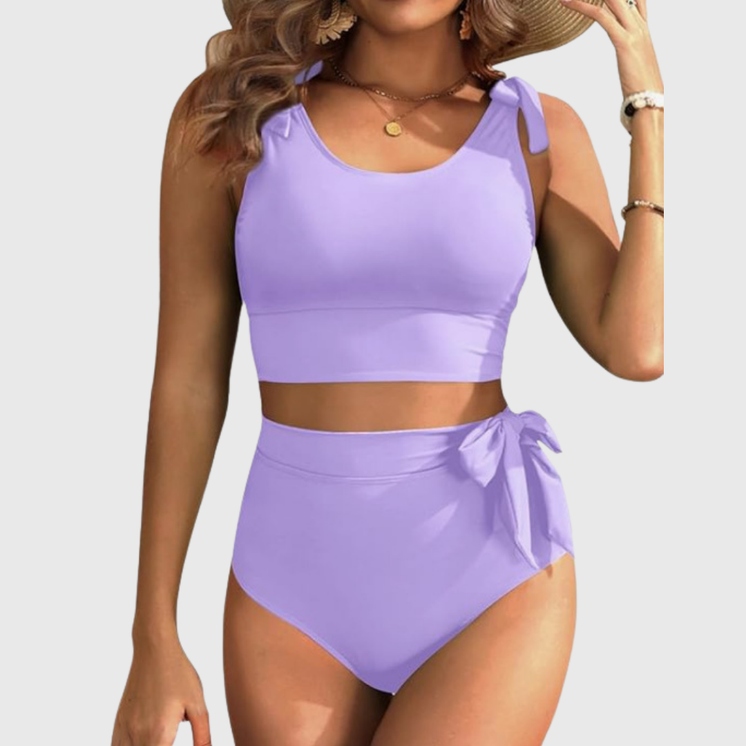 Aagje | Set aus Hochtailliertem Zweiteiligem Bikini