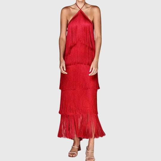 Monique | Fransen Kleid