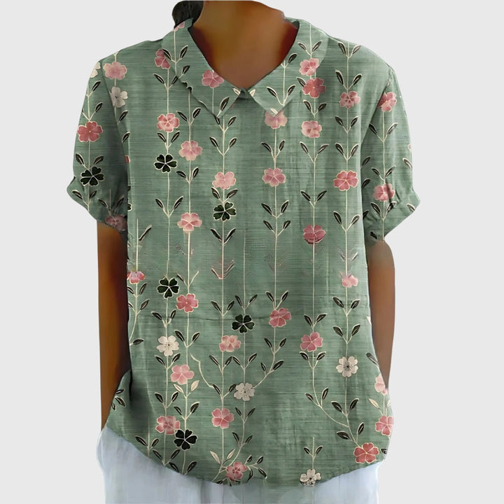 Wanda | Blumenbluse