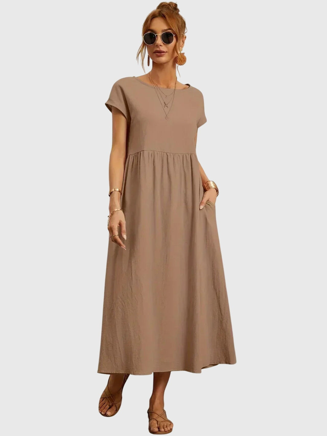 Nieke | Lässiges Kleid mit Taschen