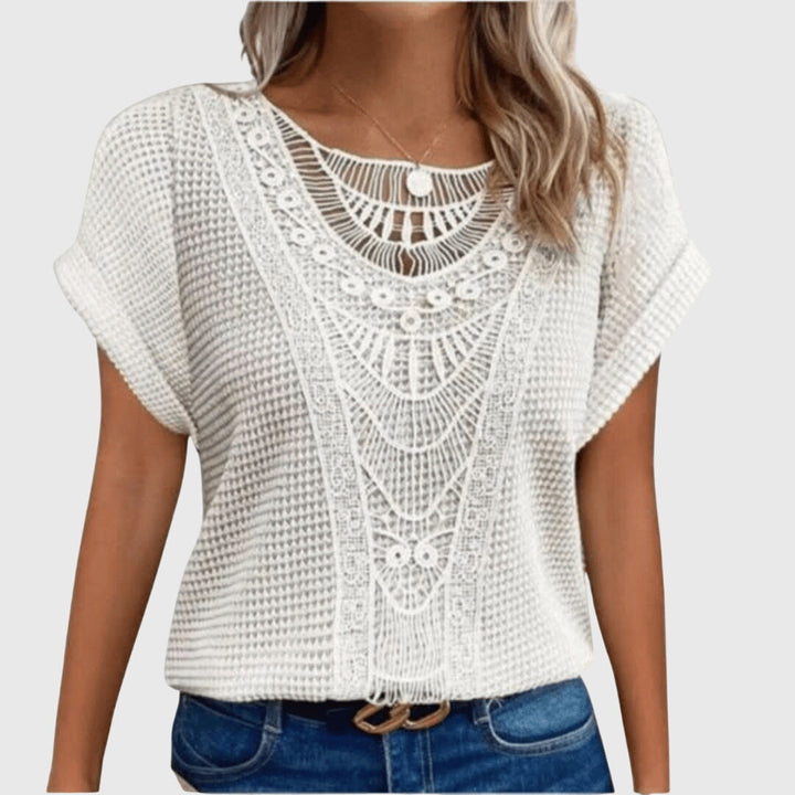 Inge | Elegante Bluse im Ibiza-Stil