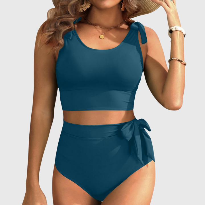 Aagje | Set aus Hochtailliertem Zweiteiligem Bikini