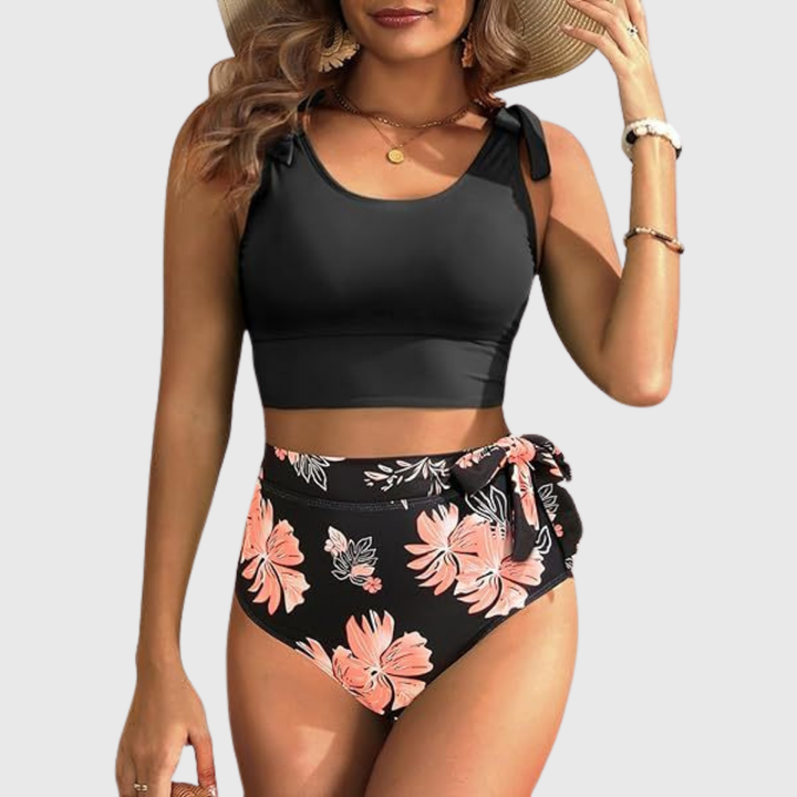 Aagje | Set aus Hochtailliertem Zweiteiligem Bikini