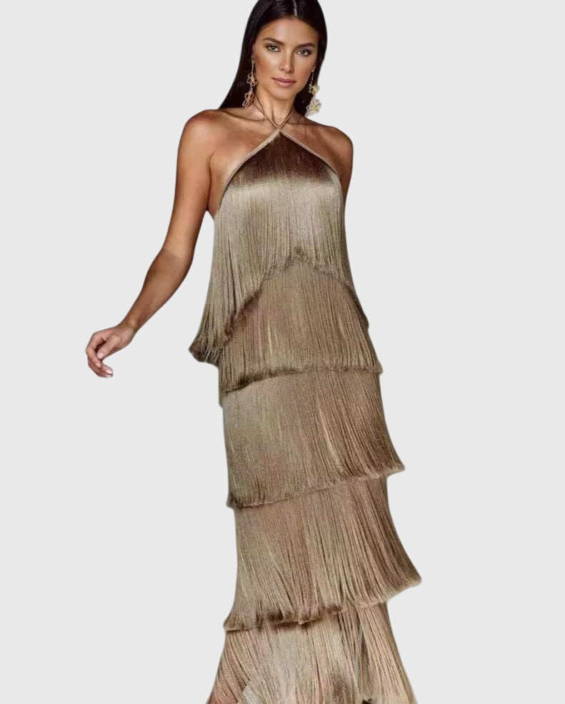 Monique | Fransen Kleid