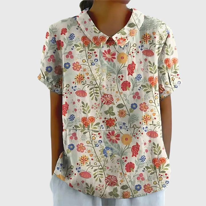 Wanda | Blumenbluse