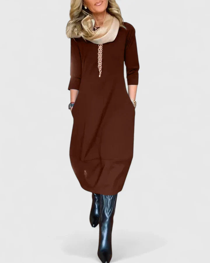 Josje | Elegante Midi Kleid