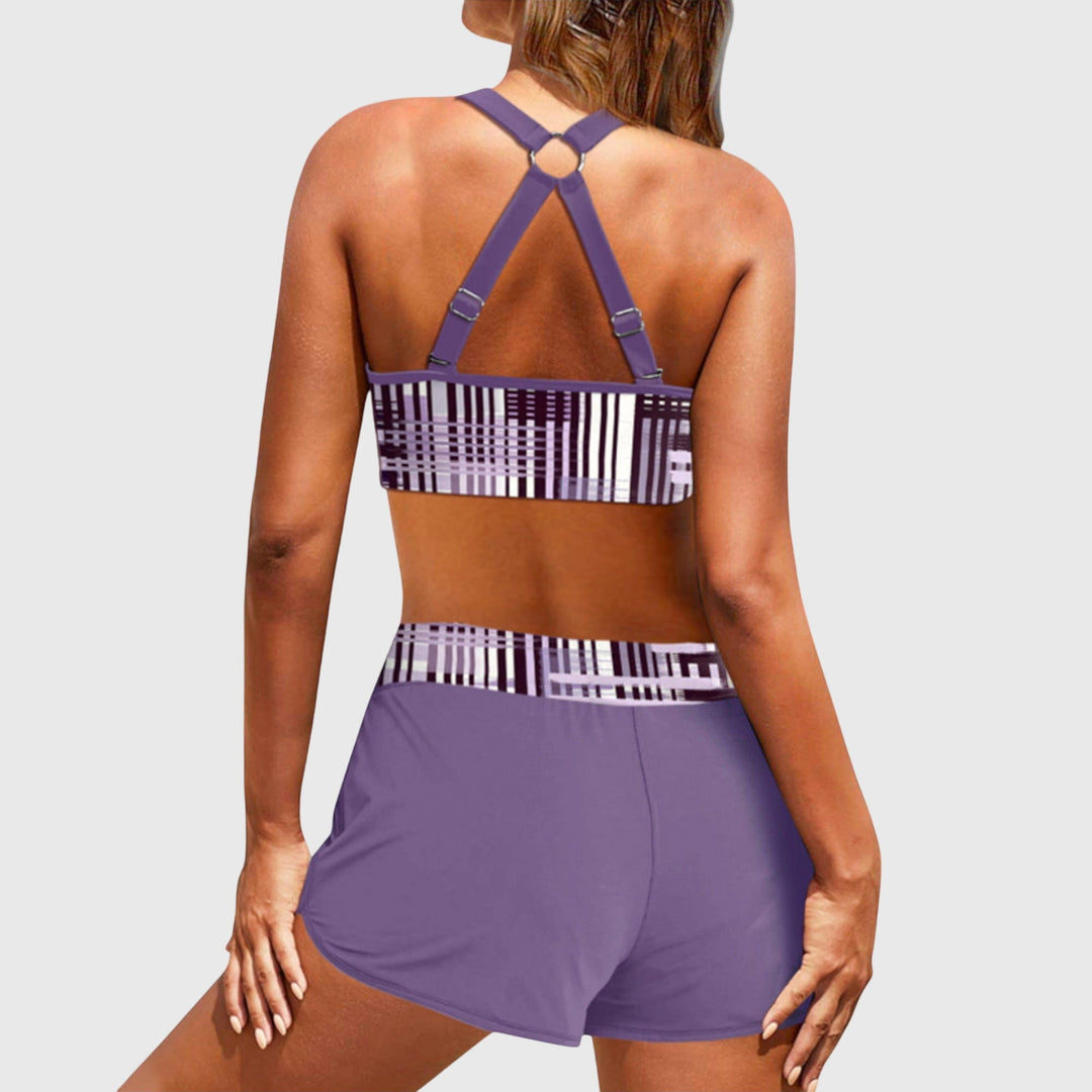 Sabrina | Hochtailliertes Rüschenset Bikini