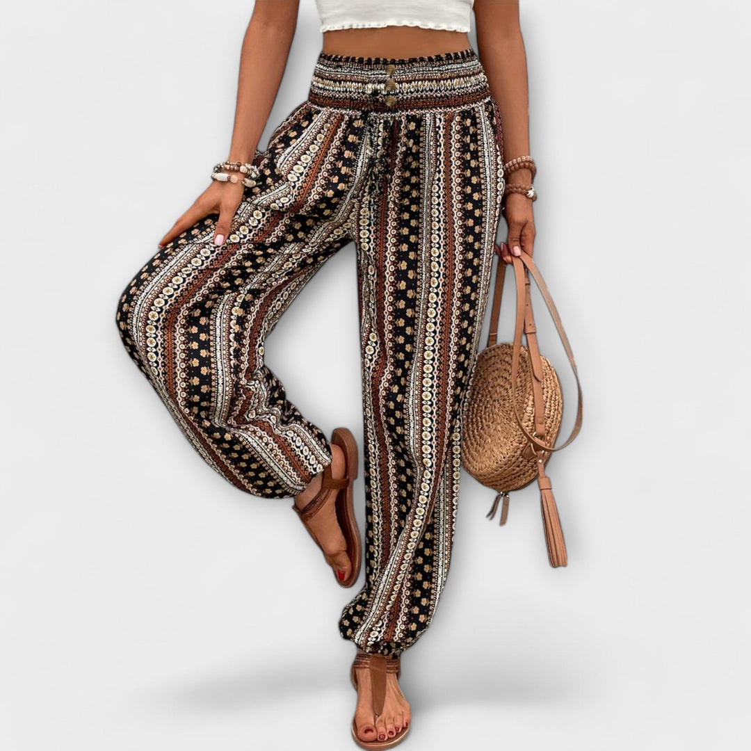 Wanda | Hose mit Ethnischem Muster
