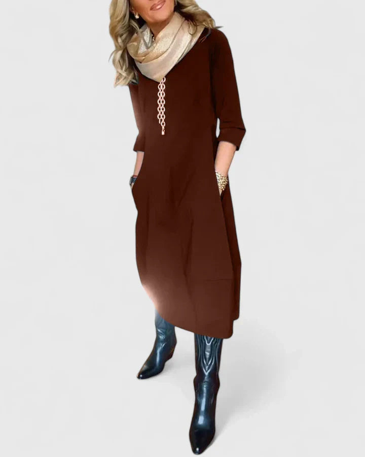 Josje | Elegante Midi Kleid
