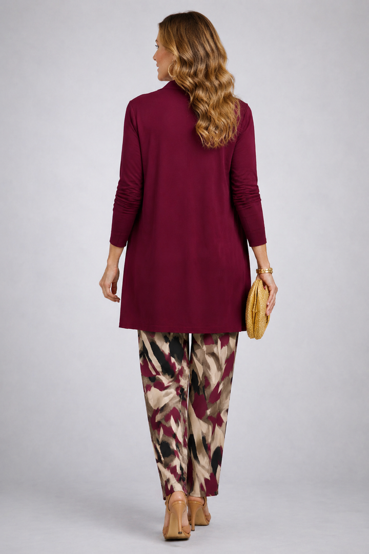 Marja | Dreiteiliges Set in Lila