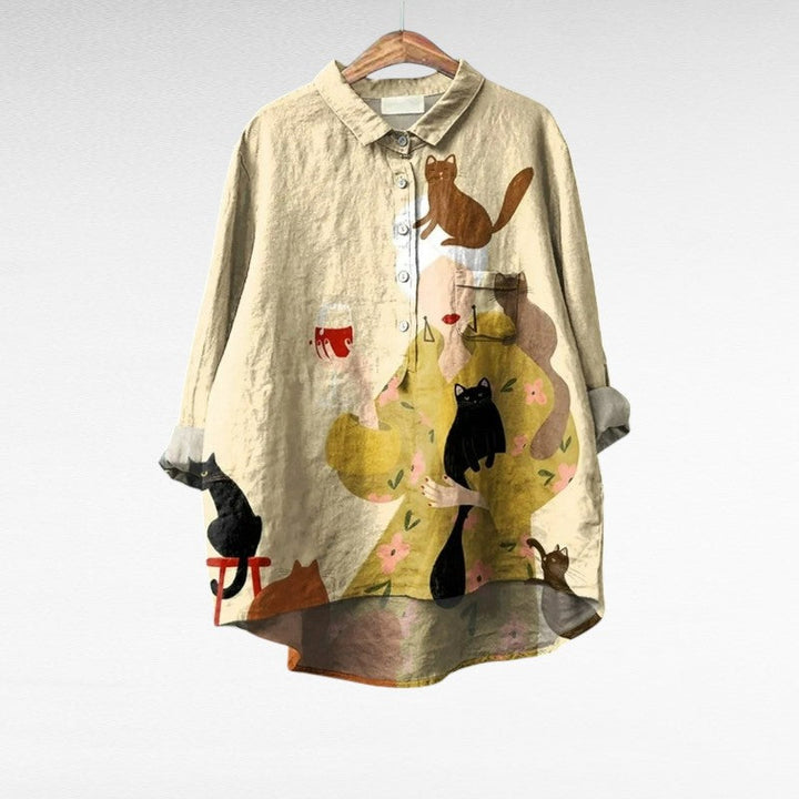 Tara | Elegante Sommerbluse