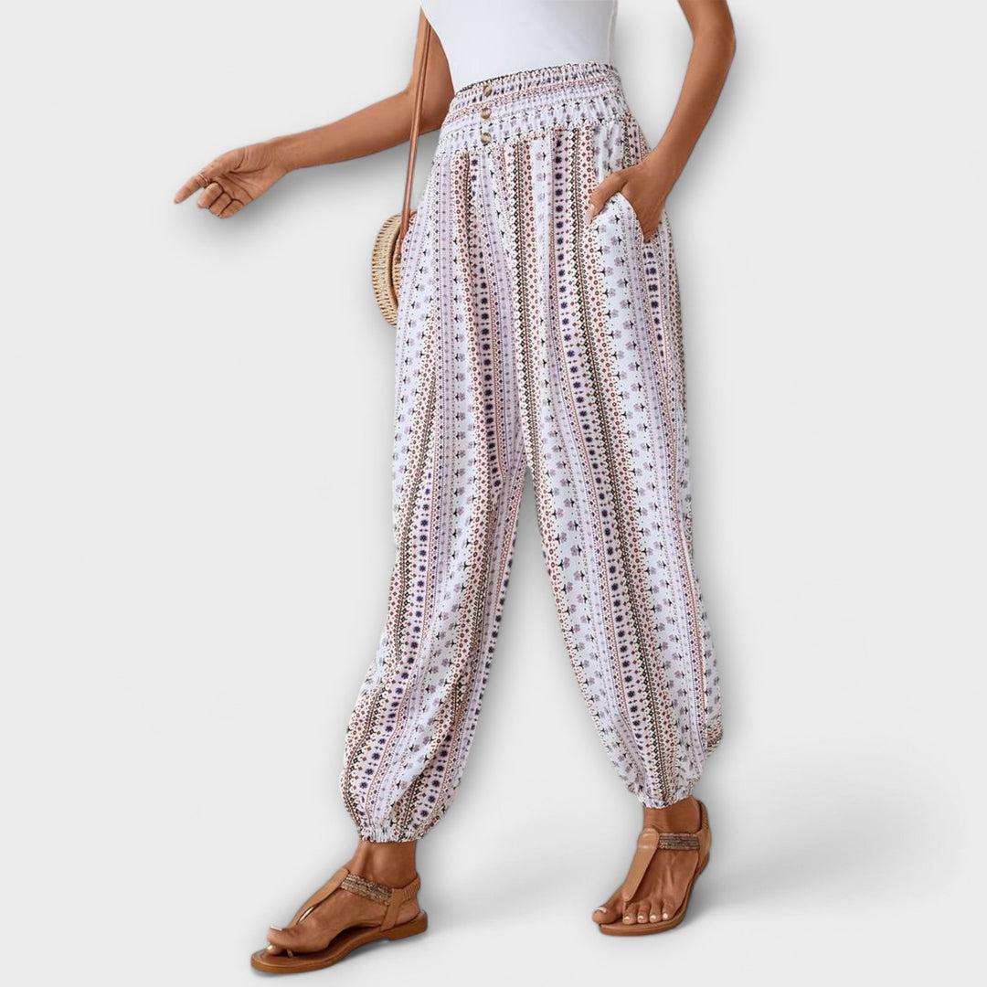 Wanda | Hose mit Ethnischem Muster