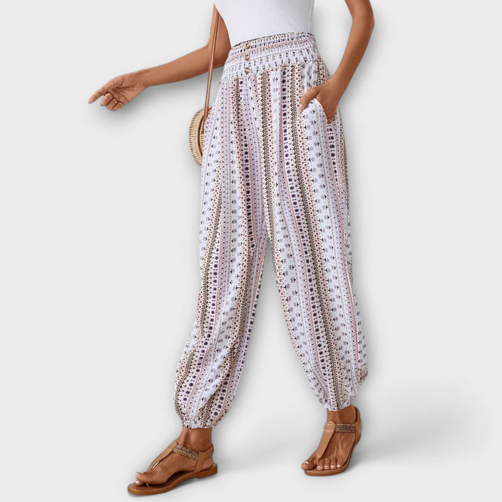 Wanda | Hose mit Ethnischem Muster