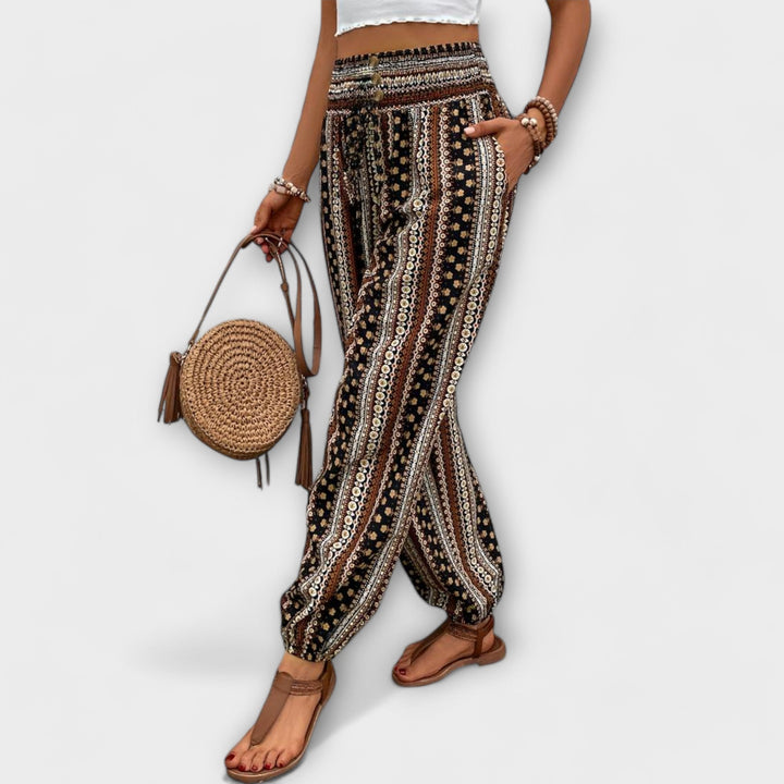Wanda | Hose mit Ethnischem Muster
