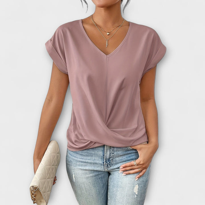 Truus | Elegantes Top mit V-Ausschnitt