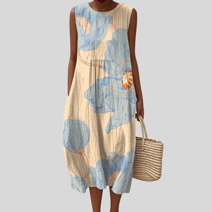 Léontine - Fließendes und komfortables Kleid