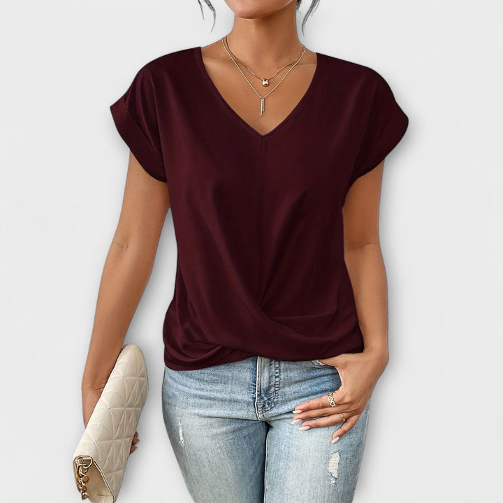 Truus | Elegantes Top mit V-Ausschnitt