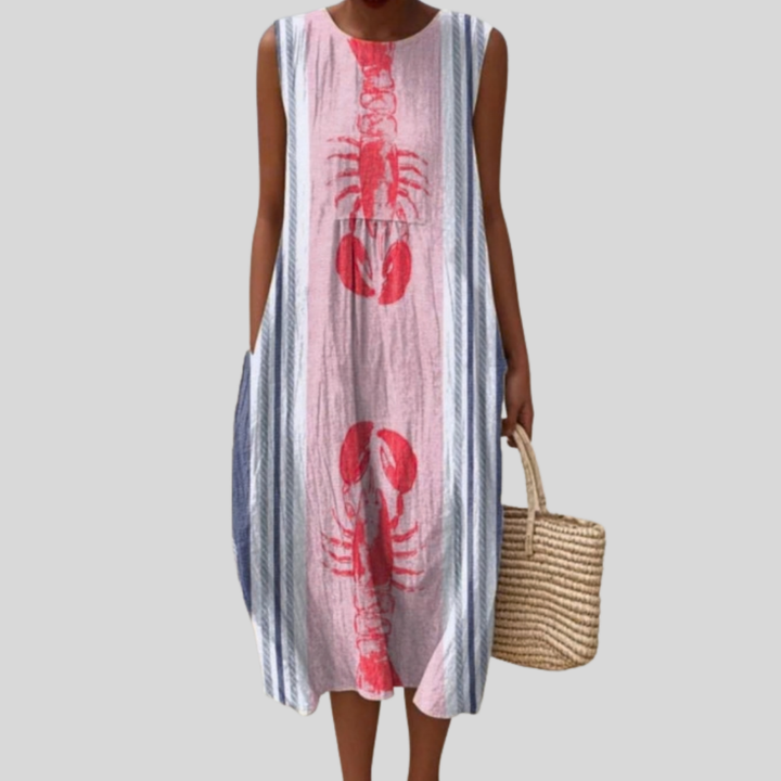 Ombline - Fließendes und komfortables Kleid