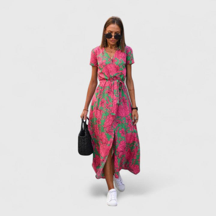 Linda | Elegantes Midi-Kleid