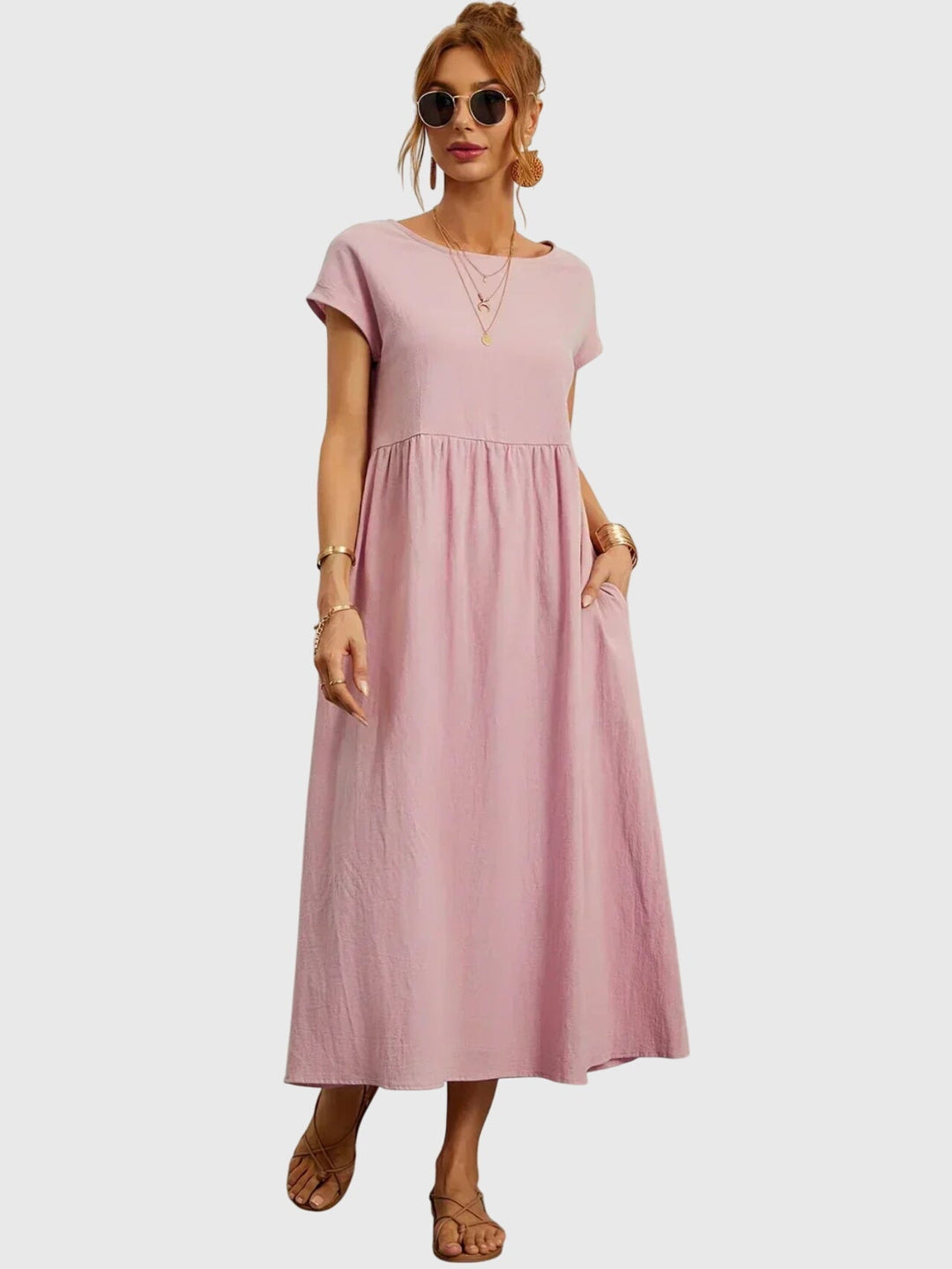 Nieke | Lässiges Kleid mit Taschen