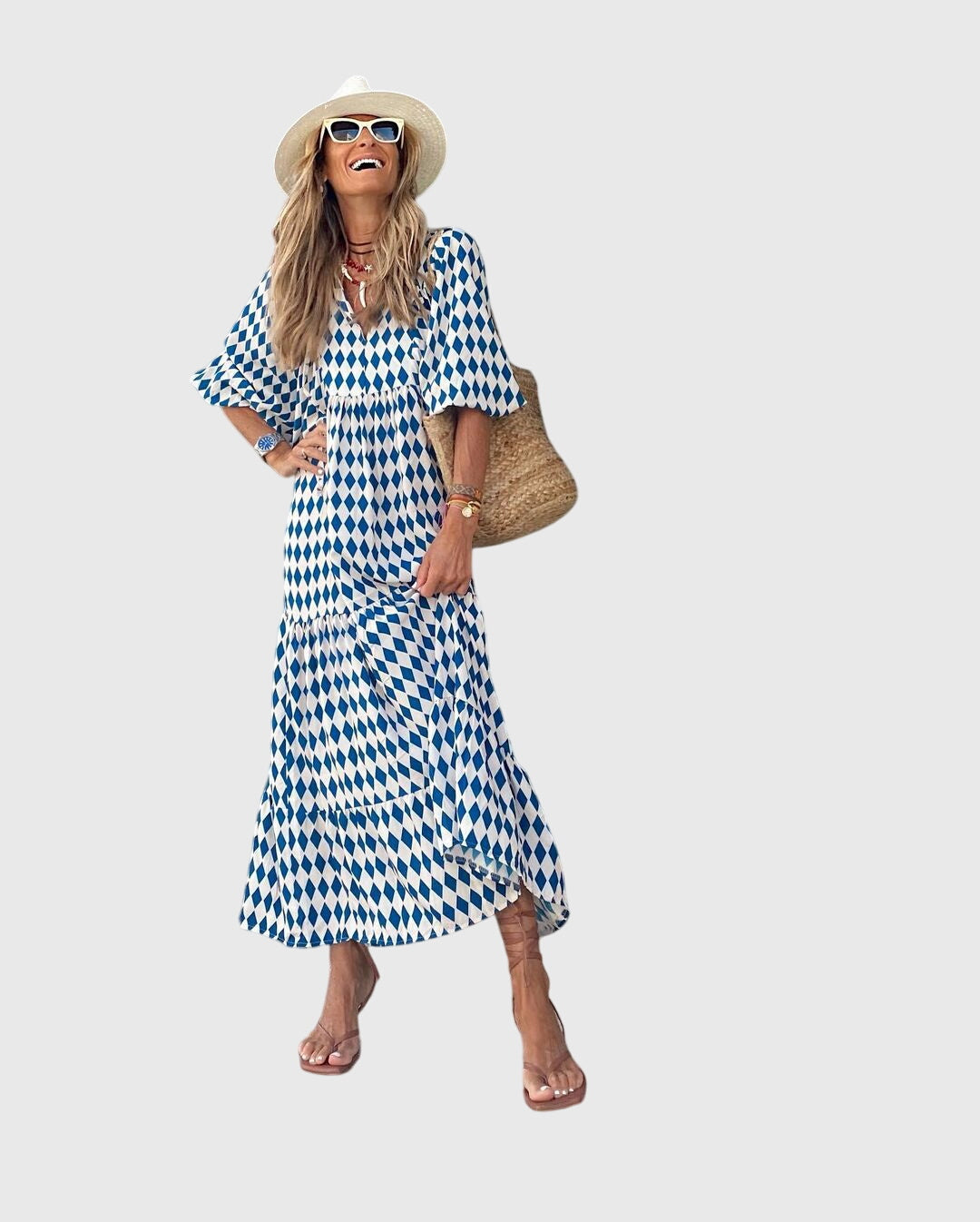 Heleen | Maxi Bohemian Kleid