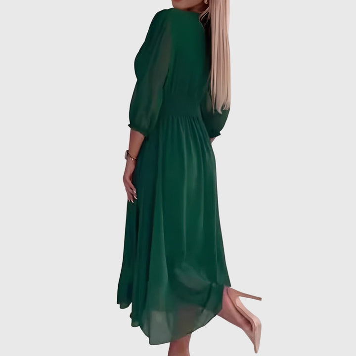 Lineke | Leichte Seiden Chiffon Kleid