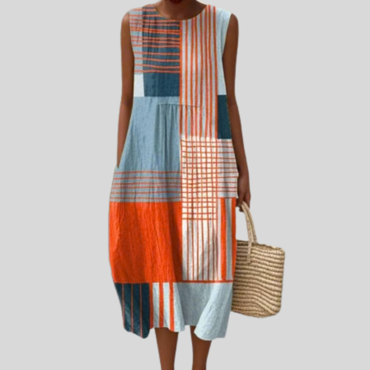 Juni - Fließendes und komfortables Kleid