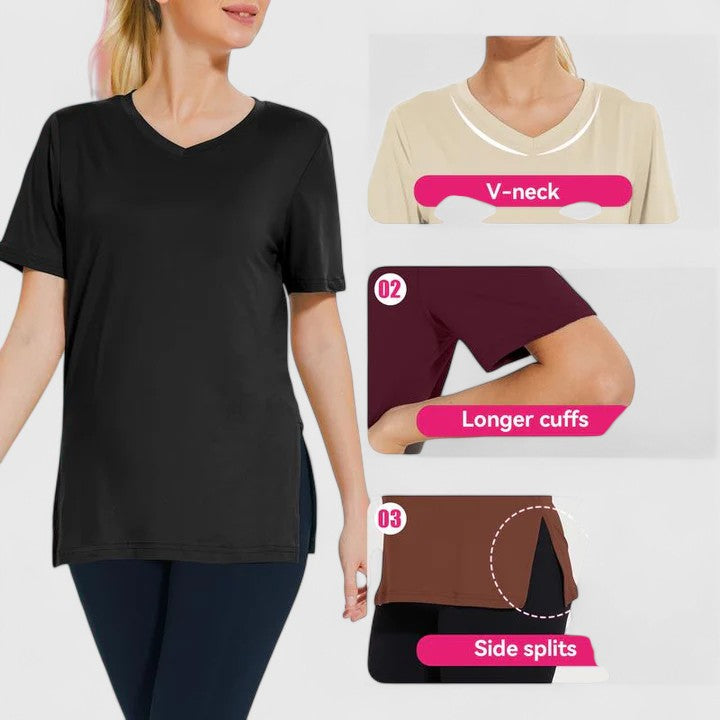Lydia | Bequemes T-Shirt 3er-Pack