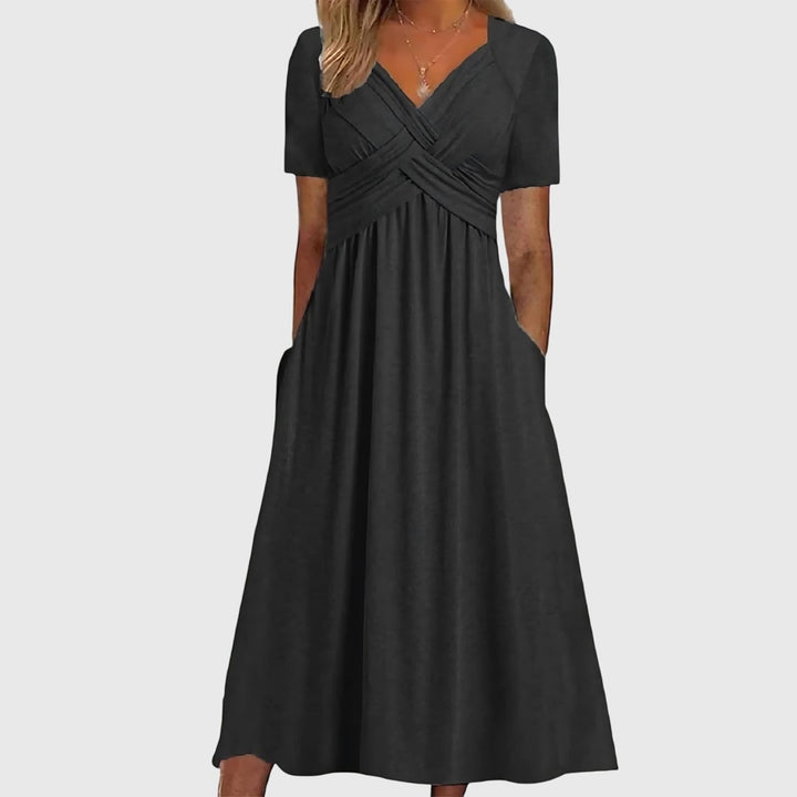 Renate | Midi Kleid mit Bauchkontrolle