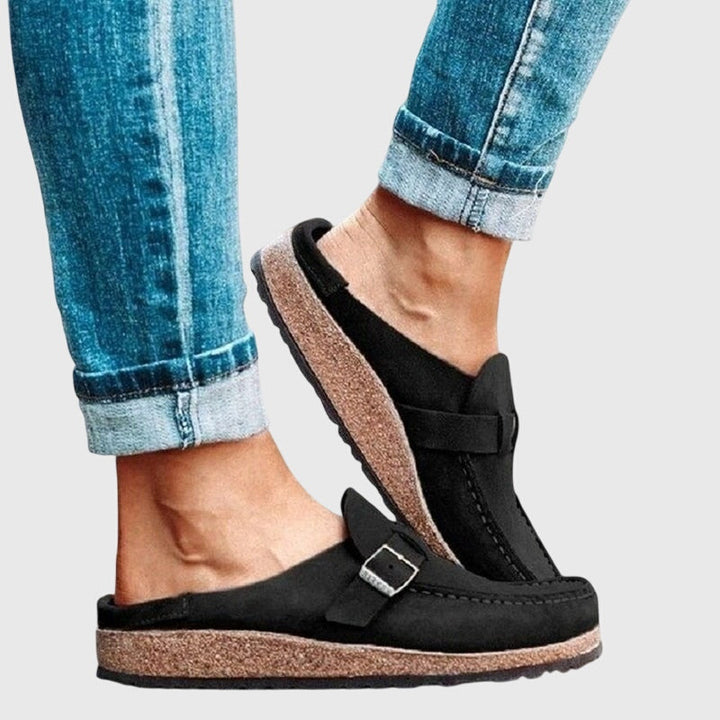 Berdien | Elegante Orthopädische Holzschuhe