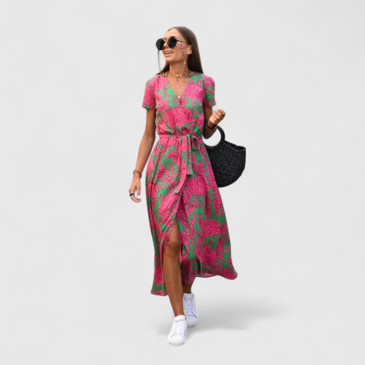 Linda | Elegantes Midi-Kleid