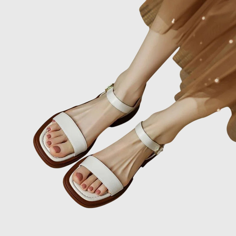 Jessica | Orthopädische Leder Sandalen