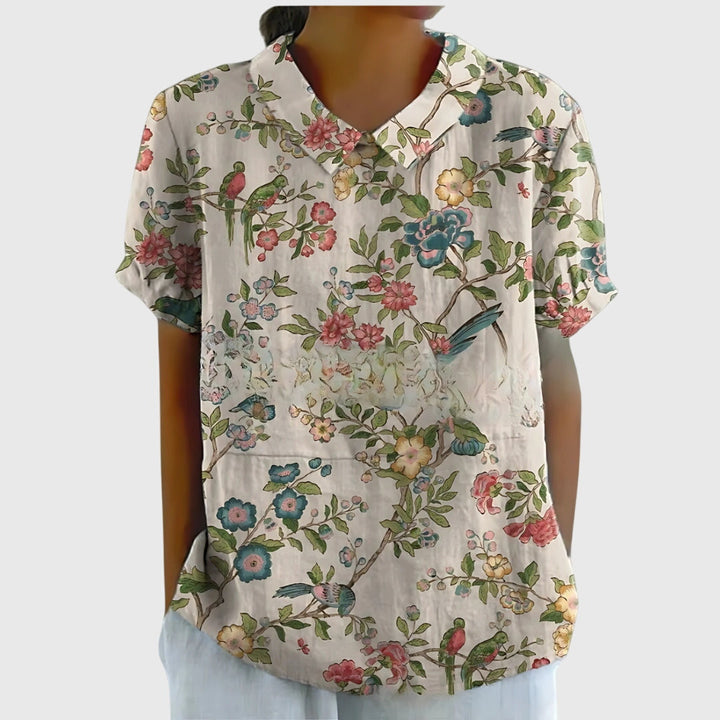 Wanda | Blumenbluse
