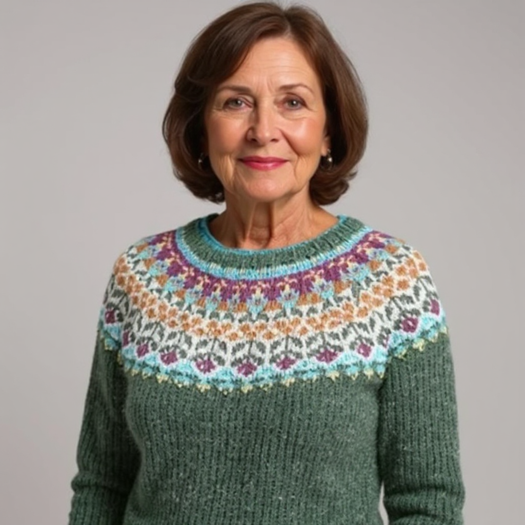 Jana | Vintage-Strickpullover