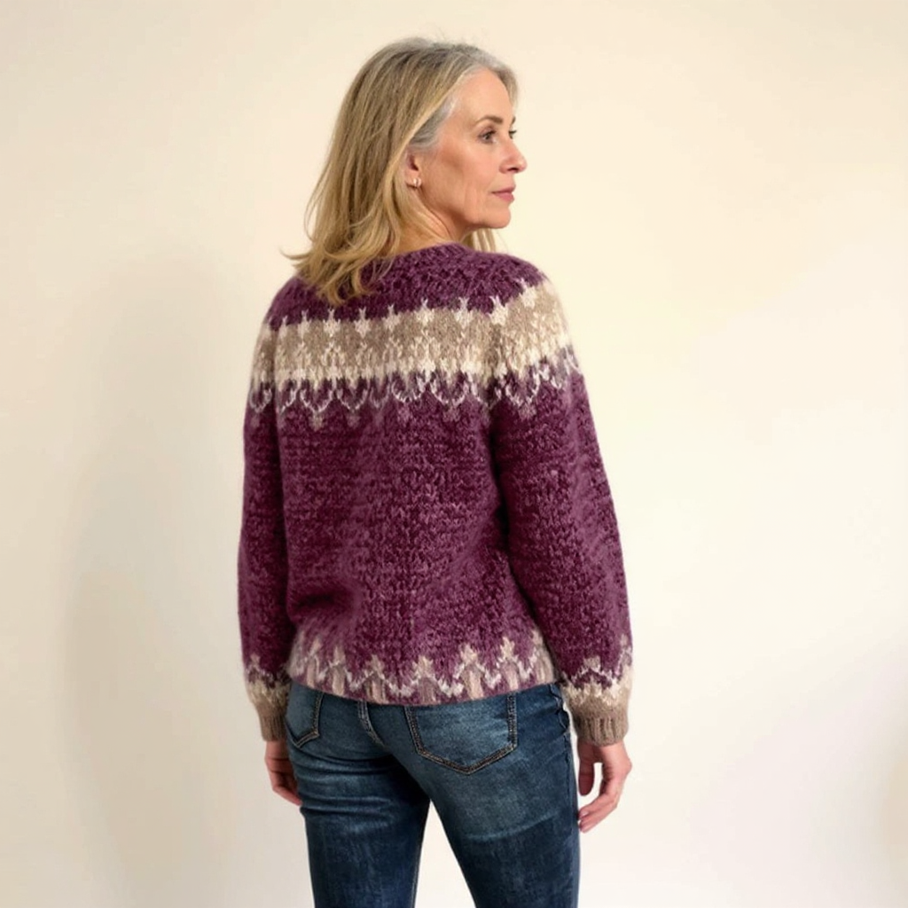 Caroline | Vintage-Strickpullover
