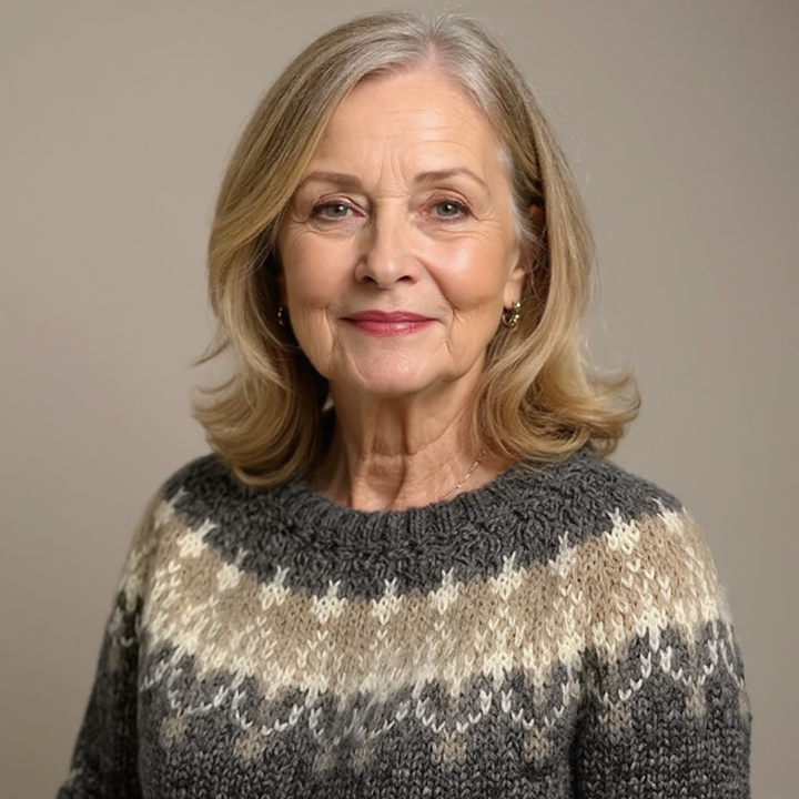 Caroline | Vintage-Strickpullover